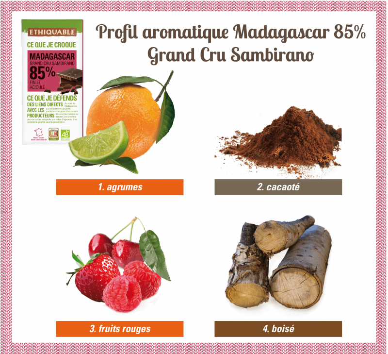 Chocolat Noir Bio De Madagascar Issu Du Commerce Equitable