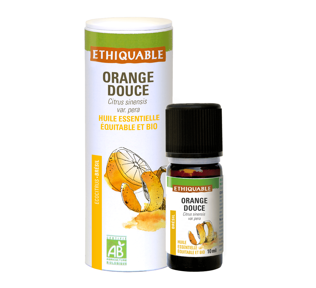 Orange douce zeste (Citrus sinensis) huile essentielle