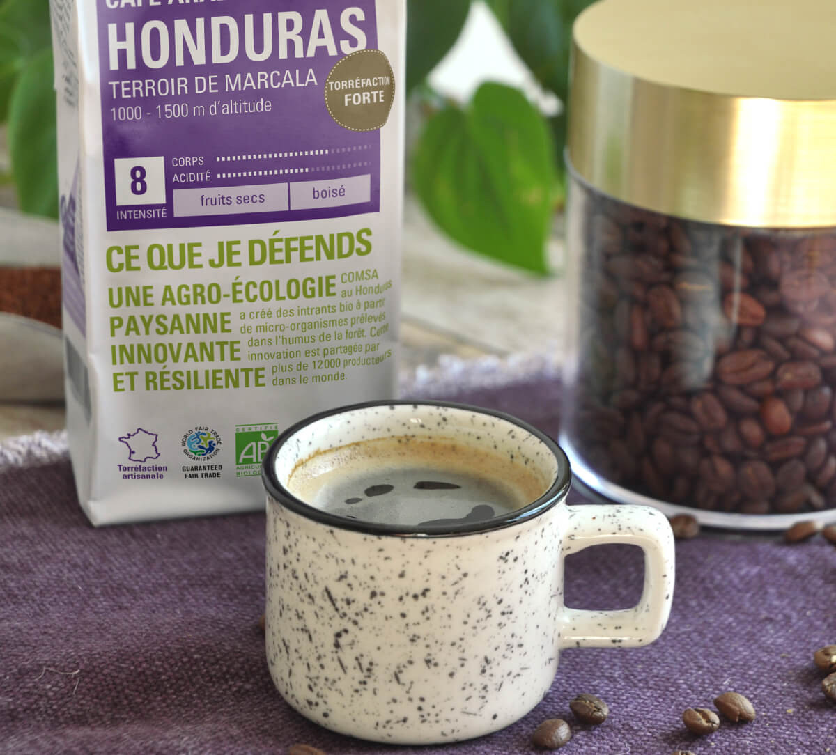 Pack 250g de café bio et équitable du Honduras